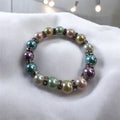 Multi Color Shell Pearl with Rhinestones